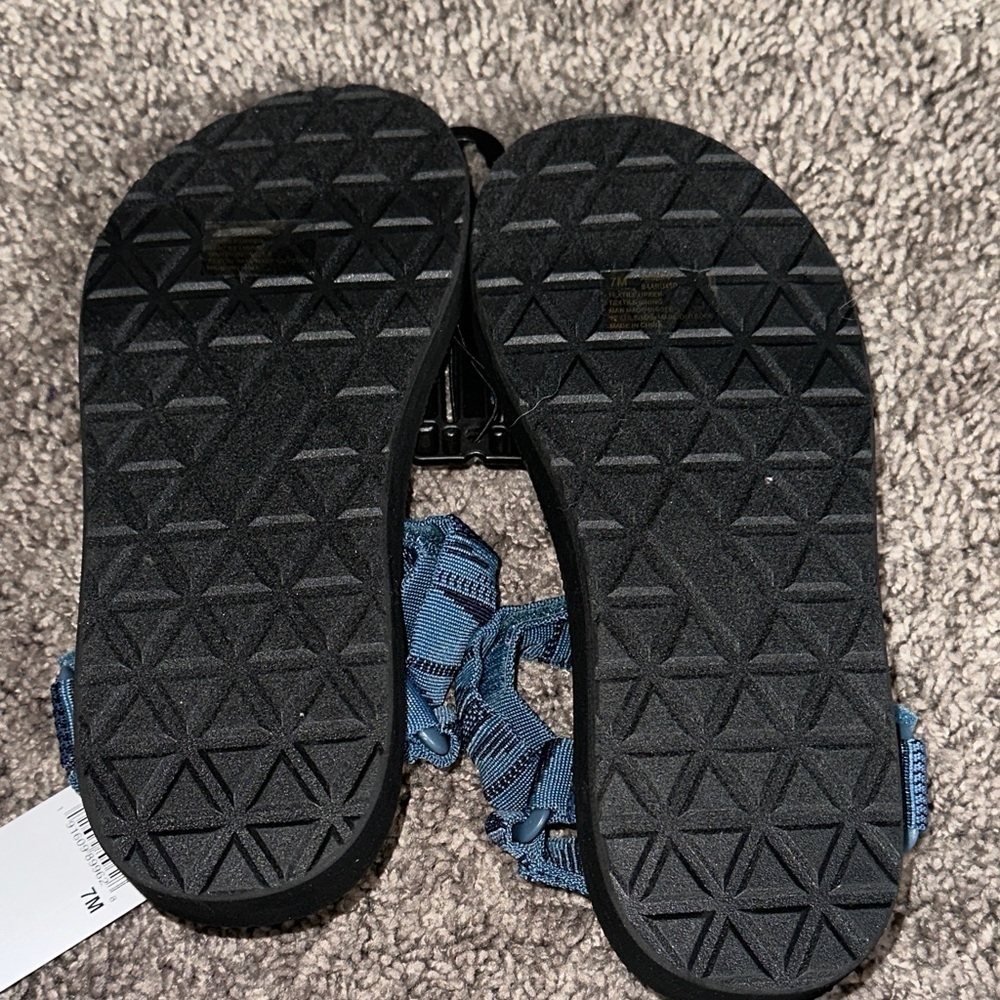 JBU Navy Strappy Sandals - Picture 4 of 5